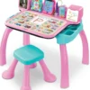 MAGIBUREAU INTERACTIF ET MUSICAL 6 EN 1 ROSE