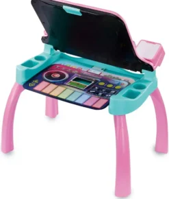 MAGIBUREAU INTERACTIF ET MUSICAL 6 EN 1 ROSE