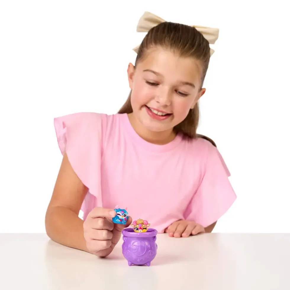 MAGIC MIXIES -PACK 4 FIGURINES MINIS