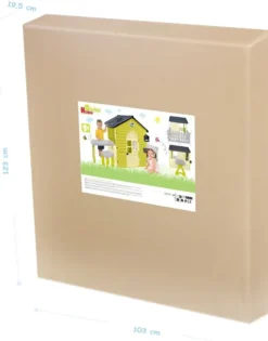 MAISON DE JARDIN AVEC TABLE