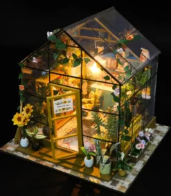 MAISON DES FLEURS DU SOLEIL A FABRIQUER