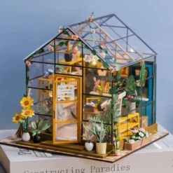 MAISON DES FLEURS DU SOLEIL A FABRIQUER