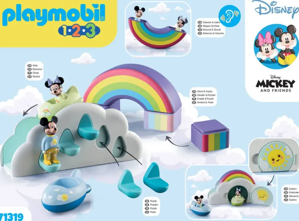 MAISON DES NUAGES DE MINNIE ET MICKEY -71319