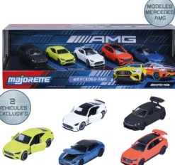 MAJORETTE - GIFTPACK 5 VOITURES MERCEDES AMG