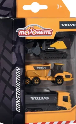 MAJORETTE PREM VOLVO CONST. 3 PIECES