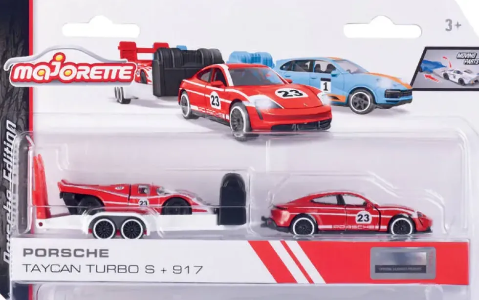 MAJORETTE - TRAILER PORSCHE