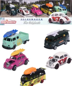 MAJORETTE VOLKSWAGEN THE ORIGINALS GIFT 5 PIECES