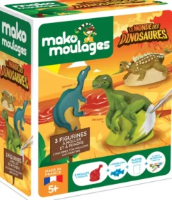 MAKO MOULAGES LE MONDE DES DES DINOSAURES