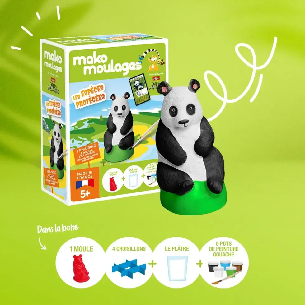 MAKO MOULAGES LE PANDA GEANT
