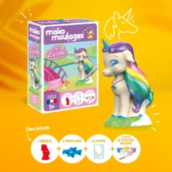 MAKO MOULAGES MA LICORNE ARC EN CIEL