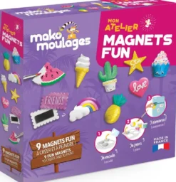 MAKO MOULAGES MON ATELIER MAGNETS FUN