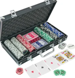 MALLETTE DE POKER 300 JETONS