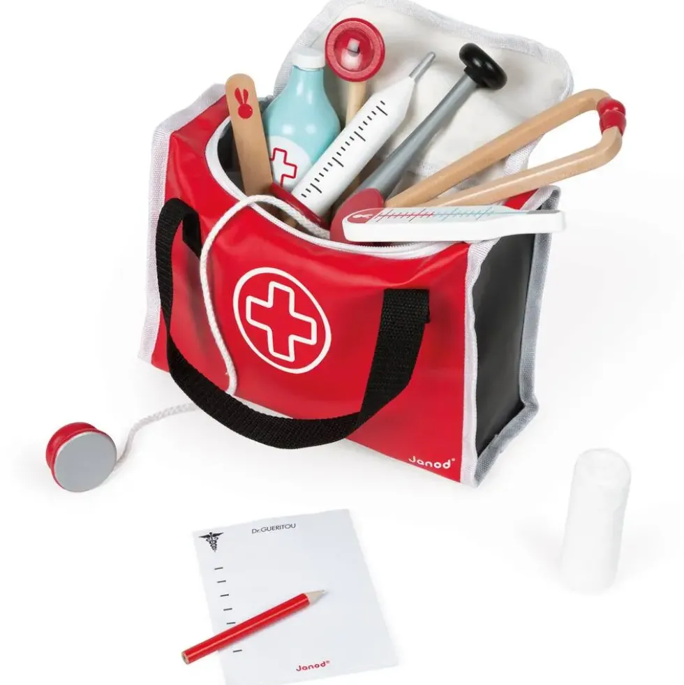 MALLETTE DU DOCTEUR - EN BOIS