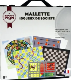 MALLETTE 100 JEUX DE SOCIETE