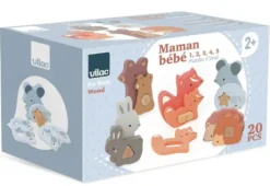 MAMAN-BEBE 1, 2, 3, 4, 5 PUZZLES D'EVEIL - SARAH BETZ