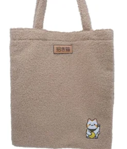 MANEKI NEKO -TEDDY SHOPPING BAG