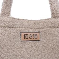 MANEKI NEKO -TEDDY SHOPPING BAG