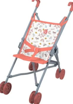 MA PREMIERE POUSSETTE CANNE ROSE