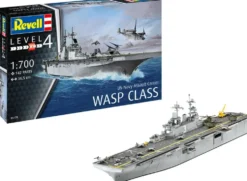 MAQUETTE - BATEAU TRANSPORTEUR D'ASSAUT USS WASP CLASS