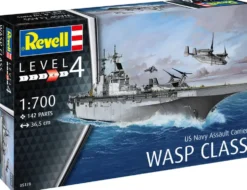 MAQUETTE - BATEAU TRANSPORTEUR D'ASSAUT USS WASP CLASS