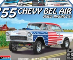 MAQUETTE - 55 CHEVY BEL AIR STREET MACHINE