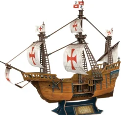 MAQUETTE 3D BATEAU SANTA MARIA - 204 PIECES