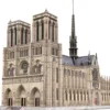 MAQUETTE 3D NOTRE DAME DE PARIS 58X44 CM - 293 PIECES