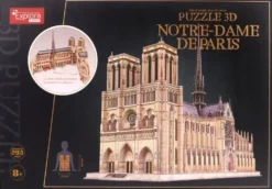 MAQUETTE 3D NOTRE DAME DE PARIS 58X44 CM - 293 PIECES