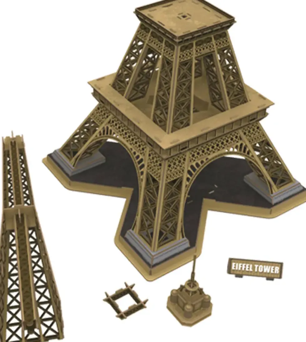 MAQUETTE 3D- 80 PIECES-NATIONAL GEOGRAPHIC - TOUR EIFFEL70 CM