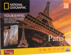 MAQUETTE 3D- 80 PIECES-NATIONAL GEOGRAPHIC - TOUR EIFFEL70 CM