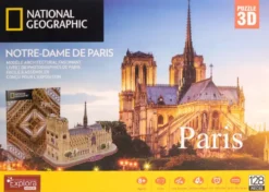 MAQUETTE 3D - 128 PIECES-NATIONAL GEOGRAPHIC - NOTRE DAME DE PARIS