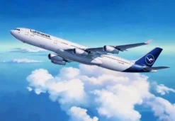 MAQUETTE112 PIECES - A340-300 LUFTHANSA NEW LIVERY