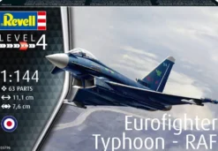 MAQUETTE 63 PIECES- EUROFIGHTER TYPHOON - RAF