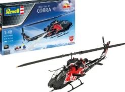 MAQUETTE 79 PIECES - FLYING BULLS AH-1F COBRA