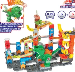 MARBLE RUSH - DINO ADVENTURES MAGNETIC SET XL400E