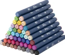MARQUEURS DOUBLE POINTE 48 PIECES