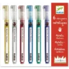 6 MARQUEURS METALLIQUES