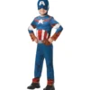 MARVEL - AVENGERS - CAPTAIN AMERICA DEGUISEMENT - TAILLE L 7-8 ANS
