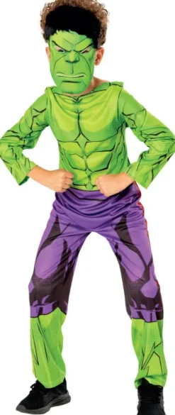 MARVEL - AVENGERS - DEGUISEMENT - HULK - TAILLE S 3-4 ANS