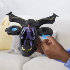 MARVEL - AVENGERS - FIGURINE - BLACK PANTHER - FIGURINE 15 CM ET VEHICULE