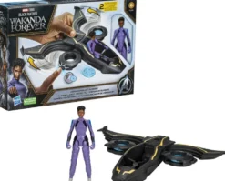 MARVEL - AVENGERS - FIGURINE - BLACK PANTHER - FIGURINE 15 CM ET VEHICULE