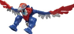 MARVEL - AVENGERS - FIGURINE - CAPTAIN AMERICA - MECHSTRIKE MECHASAURS REDWING ET CAPTAIN