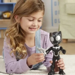 MARVEL - AVENGERS - FIGURINE - SPIDEY - BLACK PANTHER 23 CM