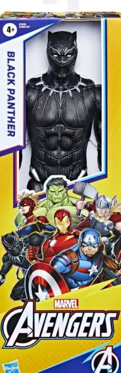 MARVEL AVENGERS - FIGURINE TITAN HERO SERIES - BLACK PANTHER 30 CM