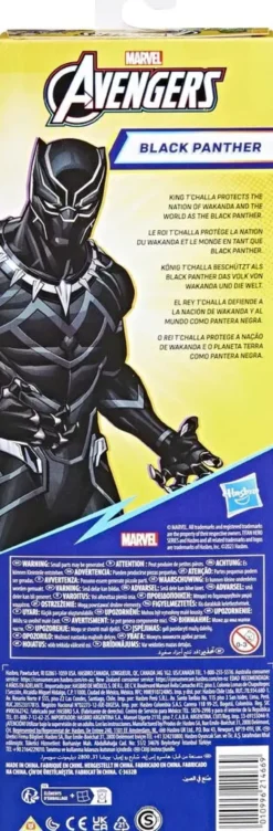 MARVEL AVENGERS - FIGURINE TITAN HERO SERIES - BLACK PANTHER 30 CM