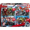 MARVEL - AVENGERS - PUZZLES MULTI 4 EN 1 50-80-100-150 PIECES