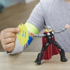 MARVEL - AVENGERS -THOR - FIGURINE BEND AND FLEX THOR VS LOKI