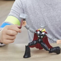 MARVEL - AVENGERS -THOR - FIGURINE BEND AND FLEX THOR VS LOKI