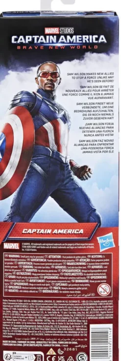 MARVEL CAPTAIN AMERICA BRAVE NEW WORLD - FIGURINE TITAN HERO SAM WILSON