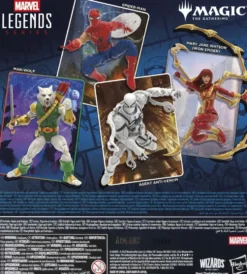MARVEL LEGENDS MAGIC - FIGURINE SPIDERMAN ET CARTE EXCLUSIVE